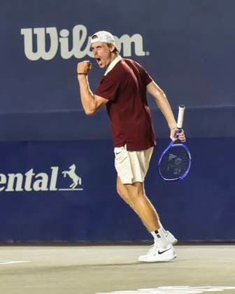 LOS CABOS TENNIS OPEN 2025 LOS CABOS TENNIS OPEN 2025 SHAPOVALOV VS WALTON 18072025 LOS CABOS, BAJA CALIFORNIA, MEXICO. Action photo of Denis Shapovalov of Canada during semifinal singles game of Los Cabos Tennis Open 2025 held at the Mextenis Stadium of the Cabo Sports Complex of Los Cabos, Baja California, Mexico. Foto de accion de Denis Shapovalov de Canada, durante juego de semifinal de singles en Los Cabos Tennis Open 2025 celebrado en el Estadio Mextenis del Cabo Sports Complex de Los Cabos, Baja California, Mexico. PHOTO BY IMAGENSHOP AGENCIA FOTOGRAFICA LOS CABOS BAJA CALIFORNIA MEXICO Copyright: xIMAGENSHOPxAGENCIAxFOTOGRAFICAx