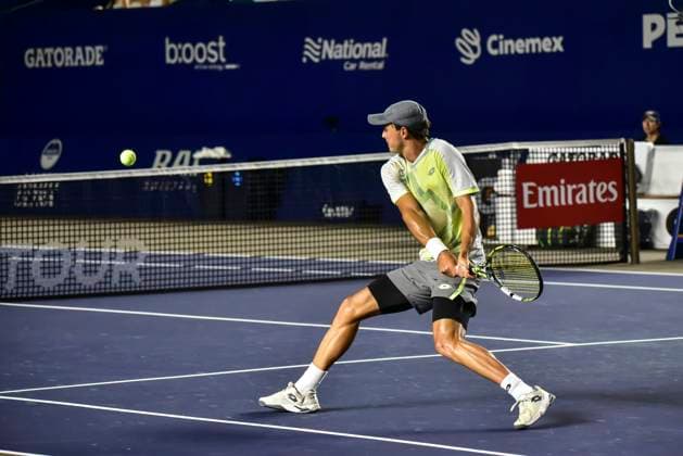 LOS CABOS TENNIS OPEN 2025 LOS CABOS TENNIS OPEN 2025 SHAPOVALOV VS WALTON 18072025 LOS CABOS, BAJA CALIFORNIA, MEXICO. Action photo of Adam Walton of Australia during semifinal singles game of Los Cabos Tennis Open 2025 held at the Mextenis Stadium of the Cabo Sports Complex of Los Cabos, Baja California, Mexico. Foto de accion de Adam Walton de Australia, durante juego de semifinal de singles en Los Cabos Tennis Open 2025 celebrado en el Estadio Mextenis del Cabo Sports Complex de Los Cabos, Baja California, Mexico. PHOTO BY IMAGENSHOP AGENCIA FOTOGRAFICA LOS CABOS BAJA CALIFORNIA MEXICO Copyright: xIMAGENSHOPxAGENCIAxFOTOGRAFICAx