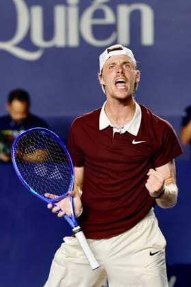 LOS CABOS TENNIS OPEN 2025 LOS CABOS TENNIS OPEN 2025 SHAPOVALOV VS WALTON 18072025 LOS CABOS, BAJA CALIFORNIA, MEXICO. Action photo of Denis Shapovalov of Canada, during semifinal singles game of Los Cabos Tennis Open 2025 held at the Mextenis Stadium of the Cabo Sports Complex of Los Cabos, Baja California, Mexico. Foto de accion de Denis Shapovalov de Canada, durante juego de semifinal de singles en Los Cabos Tennis Open 2025 celebrado en el Estadio Mextenis del Cabo Sports Complex de Los Cabos, Baja California, Mexico. PHOTO BY IMAGENSHOP AGENCIA FOTOGRAFICA LOS CABOS BAJA CALIFORNIA MEXICO Copyright: xIMAGENSHOPxAGENCIAxFOTOGRAFICAx
