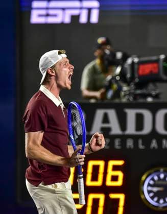 LOS CABOS TENNIS OPEN 2025 LOS CABOS TENNIS OPEN 2025 SHAPOVALOV VS WALTON 18072025 LOS CABOS, BAJA CALIFORNIA, MEXICO. Action photo of Denis Shapovalov of Canada, during semifinal singles game of Los Cabos Tennis Open 2025 held at the Mextenis Stadium of the Cabo Sports Complex of Los Cabos, Baja California, Mexico. Foto de accion de Denis Shapovalov de Canada, durante juego de semifinal de singles en Los Cabos Tennis Open 2025 celebrado en el Estadio Mextenis del Cabo Sports Complex de Los Cabos, Baja California, Mexico. PHOTO BY IMAGENSHOP AGENCIA FOTOGRAFICA LOS CABOS BAJA CALIFORNIA MEXICO Copyright: xIMAGENSHOPxAGENCIAxFOTOGRAFICAx