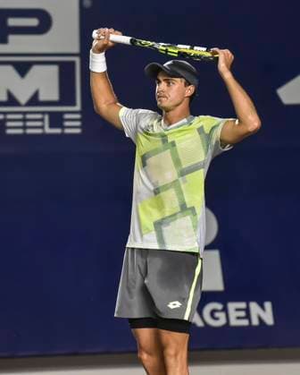 LOS CABOS TENNIS OPEN 2025 LOS CABOS TENNIS OPEN 2025 SHAPOVALOV VS WALTON 18072025 LOS CABOS, BAJA CALIFORNIA, MEXICO. Action photo of Adam Walton of Australia, during semifinal singles game of Los Cabos Tennis Open 2025 held at the Mextenis Stadium of the Cabo Sports Complex of Los Cabos, Baja California, Mexico. Foto de accion de Adam Walton de Australia, durante juego de semifinal de singles en Los Cabos Tennis Open 2025 celebrado en el Estadio Mextenis del Cabo Sports Complex de Los Cabos, Baja California, Mexico. PHOTO BY IMAGENSHOP AGENCIA FOTOGRAFICA LOS CABOS BAJA CALIFORNIA MEXICO Copyright: xIMAGENSHOPxAGENCIAxFOTOGRAFICAx