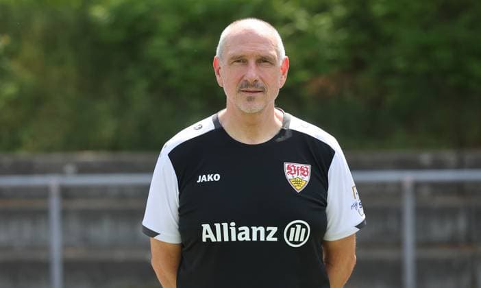BAU Stuttgart Fußball 2.Bundesliga Fototermin Ralph Munz ; VfB Stuttgart Frauen,Porträttermin 2025 2026