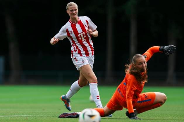 Testspiel: 1.FC Köln- OH Leuven; 19.07.2025 Anna-Lena Stolze (1. FC Köln, 7) beim Testspiel: 1.FC Köln- OH Leuven; Köln, Geißbockheim am 19.07.2025 Copyright: xBEAUTIFULxSPORTS Freisenx