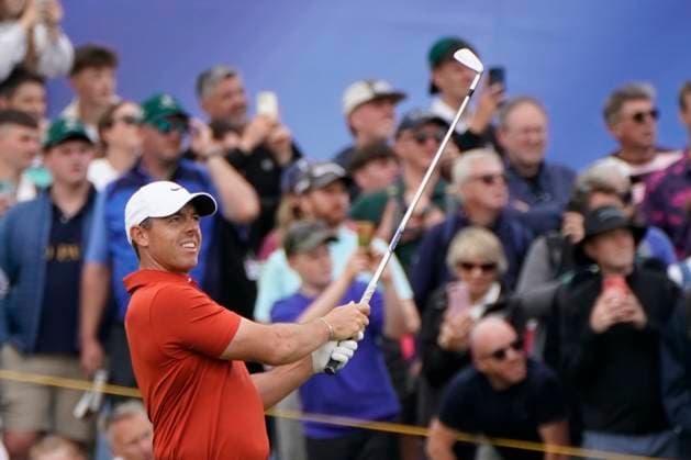 The 153rd Open Championship 2025 Rory Mcilroy On the 1st hole In action on the 3rd day The 153rd Open Championship, Royal Portrush Golf Club (Dunluce Links) in Portrush, County Antrim, Northern Ireland, from Thursday, 17 July to Sunday, 20 July 2025. Copyright: xMarkxNewcombex