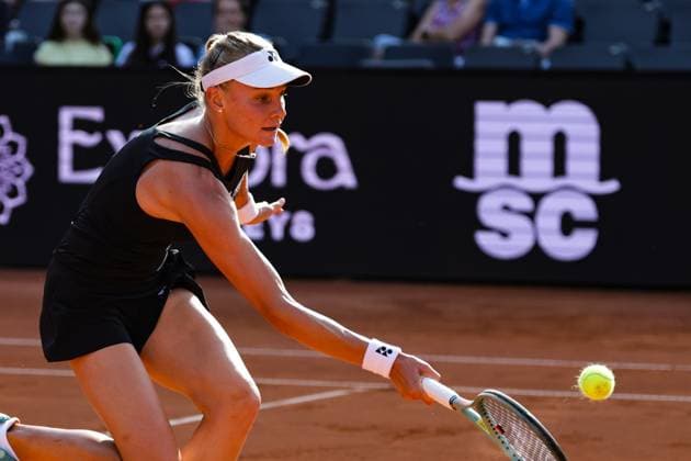 GER, Hamburg, xFSx, ATP250 Frauen-Tennistunier , MSC Hamburg Ladies Open 2025 , Halbfinale ,19.07.2025 v.l. Dayana Yastremska (UKR) spielt eine Vorhand Copyright: HMBxMedia FernandoxSoares