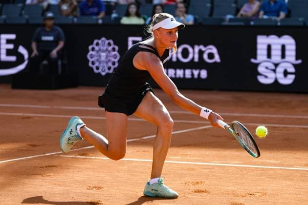 GER, Hamburg, xFSx, ATP250 Frauen-Tennistunier , MSC Hamburg Ladies Open 2025 , Halbfinale ,19.07.2025 v.l. Dayana Yastremska (UKR) spielt eine Vorhand Copyright: HMBxMedia FernandoxSoares