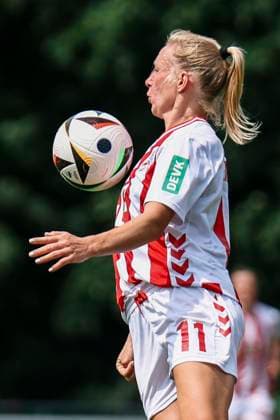 Testspiel: 1.FC Köln- OH Leuven; 19.07.2025 Pauline Bremer (1. FC Köln, 11) beim Testspiel: 1.FC Köln- OH Leuven; Köln, Geißbockheim am 19.07.2025 Copyright: xBEAUTIFULxSPORTS Freisenx