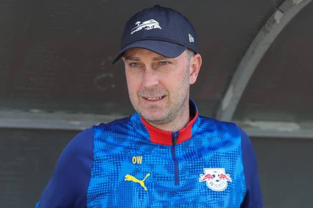 19.07.2025, xtgx, Fussball Testspiel, ZFC Meuselwitz - RB Leipzig emspor, v.l. Ole Werner (Leipzig, Trainer) Portrait, Portraet, Einzelbild (DFL DFB REGULATIONS PROHIBIT ANY USE OF PHOTOGRAPHS as IMAGE SEQUENCES and or QUASI-VIDEO) Meuselwitz