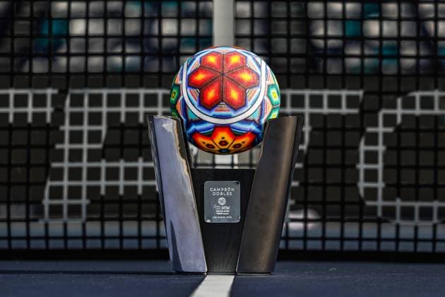 LOS CABOS TENNIS OPEN 2025 LOS CABOS TENNIS OPEN 2025 DOUBLES CHAMPIONS TROPHY 19072025 LOS CABOS, BAJA CALIFORNIA, MEXICO. Photo of the doubles tournament champion trophy of the Los Cabos Tennis Open 2025. Foto del trofeo de campeon del torneo de dobles del Abierto Los Cabos 2025. PHOTO BY IMAGENSHOP AGENCIA FOTOGRAFICA LOS CABOS BAJA CALIFORNIA MEXICO Copyright: xIMAGENSHOPxAGENCIAxFOTOGRAFICAx
