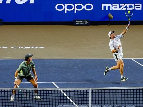 LOS CABOS TENNIS OPEN 2025 LOS CABOS TENNIS OPEN 2025 BAYLDON SCHOOLKATE VS TRACY CASH 19072025 LOS CABOS, BAJA CALIFORNIA, MEXICO. Action photo of Tristan Schoolkate and Blake Bayldon of Australia, during tue final of the doubles tournament of Los Cabos Tennis Open 2025 held at the Mextenis Stadium of the Cabo Sports Complex of Los Cabos, Baja California, Mexico. Foto de accion de Tristan Schoolkate y Blake Bayldon de Australia, durante la final del torneo de dobles en Los Cabos Tennis Open 2025 celebrado en el Estadio Mextenis del Cabo Sports Complex de Los Cabos, Baja California, Mexico. PHOTO BY IMAGENSHOP AGENCIA FOTOGRAFICA LOS CABOS BAJA CALIFORNIA MEXICO Copyright: xIMAGENSHOPxAGENCIAxFOTOGRAFICAx