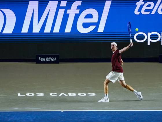 LOS CABOS TENNIS OPEN 2025 LOS CABOS TENNIS OPEN 2025 KOVACEVIC VS SHAPOVALOV 19072025 LOS CABOS, BAJA CALIFORNIA, MEXICO. Action photo of Denis Shapovalov of Canada, during the final of the singles tournament of Los Cabos Tennis Open 2025 held at the Mextenis Stadium of the Cabo Sports Complex of Los Cabos, Baja California, Mexico. Foto de accion de Denis Shapovalov de Canada, durante la final del torneo de singles en Los Cabos Tennis Open 2025 celebrado en el Estadio Mextenis del Cabo Sports Complex de Los Cabos, Baja California, Mexico. LOS CABOS BAJA CALIFORNIA MEXICO Copyright: xIMAGENSHOPxAGENCIAxFOTOGRAFICAx