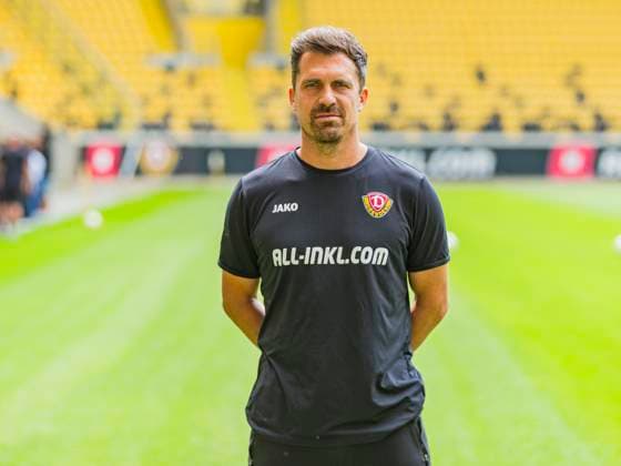 18.07.2025, xomx, Fussball 2.Bundesliga, Dynamo Dresden - Fototermin Saison 2025 26, Thomas Stamm ; Dynamo Dresden; 2. BL, Porträttermin 2025 2026 Dresden