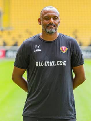 18.07.2025, xomx, Fussball 2.Bundesliga, Dynamo Dresden - Fototermin Saison 2025 26, David Yelldell ; Dynamo Dresden; 2. BL, Porträttermin 2025 2026 Dresden