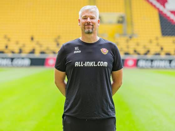 18.07.2025, xomx, Fussball 2.Bundesliga, Dynamo Dresden - Fototermin Saison 2025 26, Henrik Lange ; Dynamo Dresden; 2. BL, Porträttermin 2025 2026 Dresden