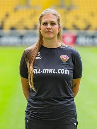 18.07.2025, xomx, Fussball 2.Bundesliga, Dynamo Dresden - Fototermin Saison 2025 26, Laura Seifert ; Dynamo Dresden; 2. BL, Porträttermin 2025 2026 Dresden