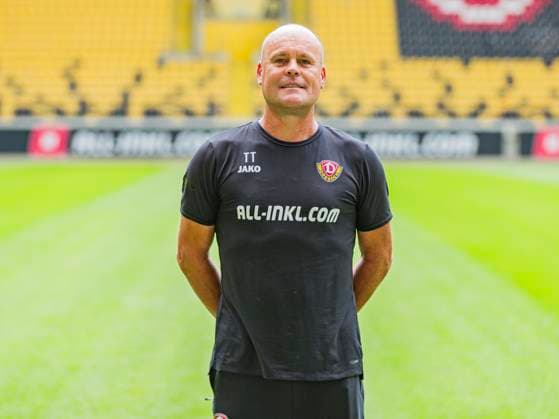 18.07.2025, xomx, Fussball 2.Bundesliga, Dynamo Dresden - Fototermin Saison 2025 26, Tom Teichert-Tölg ; Dynamo Dresden; 2. BL, Porträttermin 2025 2026 Dresden