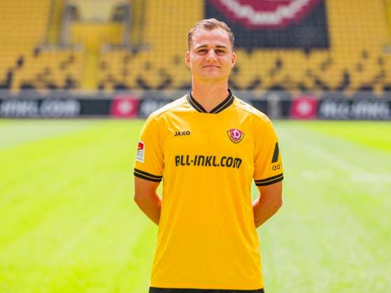 18.07.2025, xomx, Fussball 2.Bundesliga, Dynamo Dresden - Fototermin Saison 2025 26, Jakob Lemmer ; Dynamo Dresden; 2. BL, Porträttermin 2025 2026 Dresden