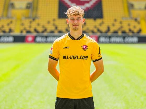 18.07.2025, xomx, Fussball 2.Bundesliga, Dynamo Dresden - Fototermin Saison 2025 26, Dominik Kother ; Dynamo Dresden; 2. BL, Porträttermin 2025 2026 Dresden