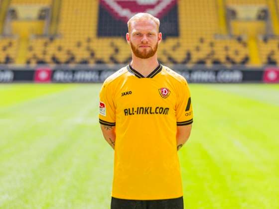 18.07.2025, xomx, Fussball 2.Bundesliga, Dynamo Dresden - Fototermin Saison 2025 26, Nils Fröhling ; Dynamo Dresden; 2. BL, Porträttermin 2025 2026 Dresden