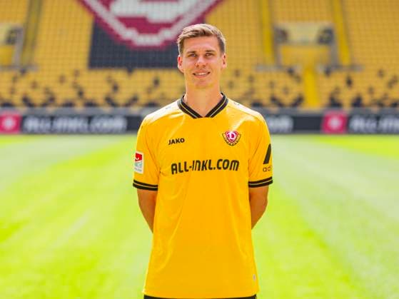 18.07.2025, xomx, Fussball 2.Bundesliga, Dynamo Dresden - Fototermin Saison 2025 26, Alexander Rossipal ; Dynamo Dresden; 2. BL, Porträttermin 2025 2026 Dresden