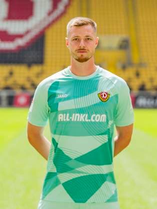 18.07.2025, xomx, Fussball 2.Bundesliga, Dynamo Dresden - Fototermin Saison 2025 26, Lennart Grill ; Dynamo Dresden; 2. BL, Porträttermin 2025 2026 Dresden