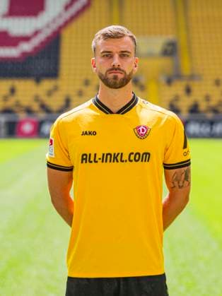 18.07.2025, xomx, Fussball 2.Bundesliga, Dynamo Dresden - Fototermin Saison 2025 26, Lars Bünning ; Dynamo Dresden; 2. BL, Porträttermin 2025 2026 Dresden