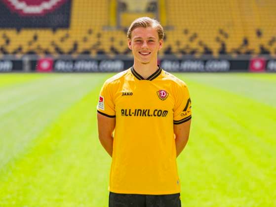 18.07.2025, xomx, Fussball 2.Bundesliga, Dynamo Dresden - Fototermin Saison 2025 26, Jonas Oehmichen ; Dynamo Dresden; 2. BL, Porträttermin 2025 2026 Dresden