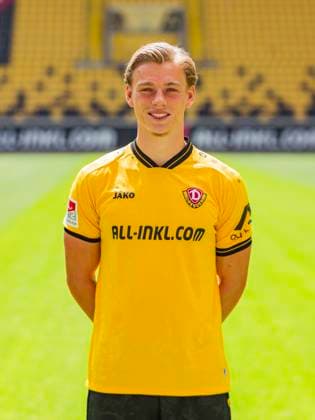 18.07.2025, xomx, Fussball 2.Bundesliga, Dynamo Dresden - Fototermin Saison 2025 26, Jonas Oehmichen ; Dynamo Dresden; 2. BL, Porträttermin 2025 2026 Dresden