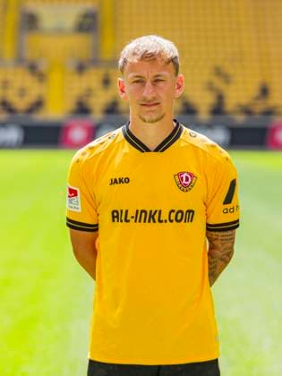 18.07.2025, xomx, Fussball 2.Bundesliga, Dynamo Dresden - Fototermin Saison 2025 26, Sascha Risch ; Dynamo Dresden; 2. BL, Porträttermin 2025 2026 Dresden