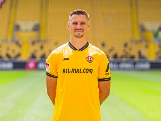 18.07.2025, xomx, Fussball 2.Bundesliga, Dynamo Dresden - Fototermin Saison 2025 26, Stefan Kutschke ; Dynamo Dresden; 2. BL, Porträttermin 2025 2026 Dresden