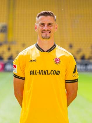 18.07.2025, xomx, Fussball 2.Bundesliga, Dynamo Dresden - Fototermin Saison 2025 26, Stefan Kutschke ; Dynamo Dresden; 2. BL, Porträttermin 2025 2026 Dresden