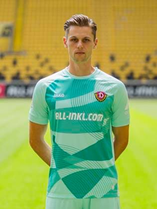 18.07.2025, xomx, Fussball 2.Bundesliga, Dynamo Dresden - Fototermin Saison 2025 26, Daniel Mesenhöler ; Dynamo Dresden; 2. BL, Porträttermin 2025 2026 Dresden