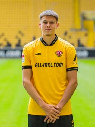 18.07.2025, xomx, Fussball 2.Bundesliga, Dynamo Dresden - Fototermin Saison 2025 26, Jakob Zickler ; Dynamo Dresden; 2. BL, Porträttermin 2025 2026 Dresden