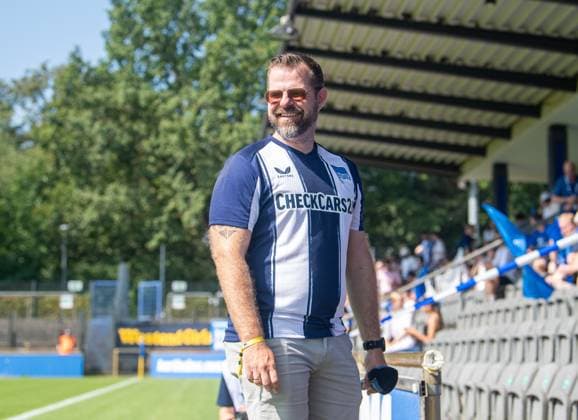 Fussball, Hertha BSC, Saison 2025 26, Saisoneröffnung, Präsident Fabian Drescher (Hertha BSC), 20.07. 2025,