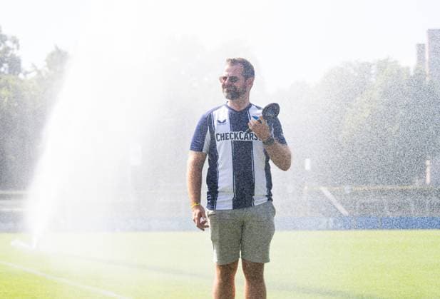 Fussball, Hertha BSC, Saison 2025 26, Saisoneröffnung, Präsident Fabian Drescher (Hertha BSC), 20.07. 2025,