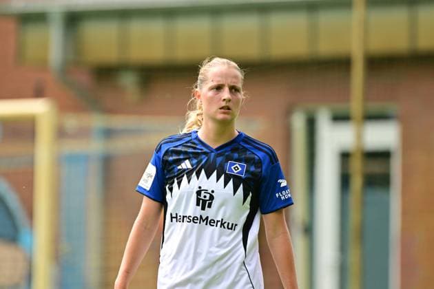 Fußball I Frauen I Saison 2025-2026 I Testspiel I Hamburger SV - Holstein Kiel I 20.07.2025 Nina Räcke (39, Hamburger SV) Hamburg Paul Hauenschild Sportanlage Hamburg Deutschland Copyright: xLobeca FelixxSchlikisx