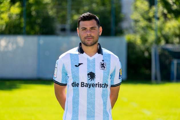 20.07.2025, Fussball 3. Liga 2025 2026, TSV 1860 München, Porträttermin 2025 2026 an der Grünwalderstrasse, München. Kevin Volland; TSV 1860 München