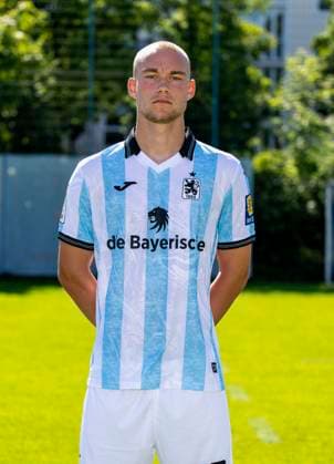 20.07.2025, Fussball 3. Liga 2025 2026, TSV 1860 München, Porträttermin 2025 2026 an der Grünwalderstrasse, München. Lasse Faßmann; TSV 1860 München