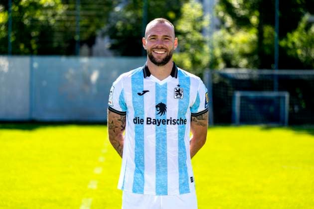 20.07.2025, Fussball 3. Liga 2025 2026, TSV 1860 München, Porträttermin 2025 2026 an der Grünwalderstrasse, München. Patrick Hobsch; TSV 1860 München