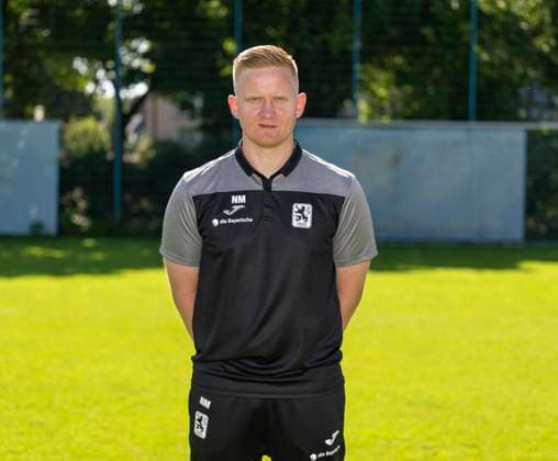 20.07.2025, Fussball 3. Liga 2025 2026, TSV 1860 München, Porträttermin 2025 2026 an der Grünwalderstrasse, München. Co-Trainer Nicolas Masetzky; TSV 1860 München