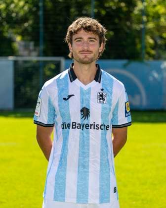 20.07.2025, Fussball 3. Liga 2025 2026, TSV 1860 München, Porträttermin 2025 2026 an der Grünwalderstrasse, München. Tim Danhof; TSV 1860 München
