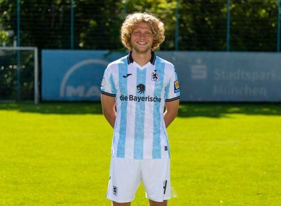 20.07.2025, Fussball 3. Liga 2025 2026, TSV 1860 München, Porträttermin 2025 2026 an der Grünwalderstrasse, München. Jesper Verlaat; TSV 1860 München