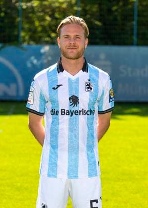 20.07.2025, Fussball 3. Liga 2025 2026, TSV 1860 München, Porträttermin 2025 2026 an der Grünwalderstrasse, München. Thore Jacobsen; TSV 1860 München
