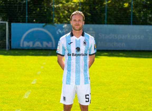 20.07.2025, Fussball 3. Liga 2025 2026, TSV 1860 München, Porträttermin 2025 2026 an der Grünwalderstrasse, München. Thore Jacobsen; TSV 1860 München
