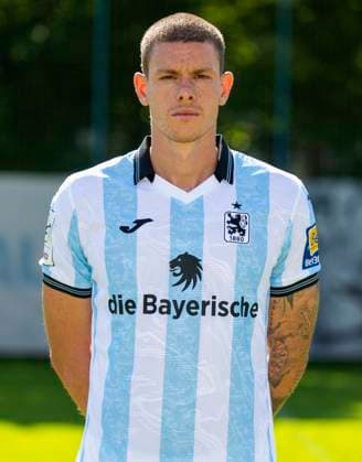 20.07.2025, Fussball 3. Liga 2025 2026, TSV 1860 München, Porträttermin 2025 2026 an der Grünwalderstrasse, München. Max Reinthaler; TSV 1860 München