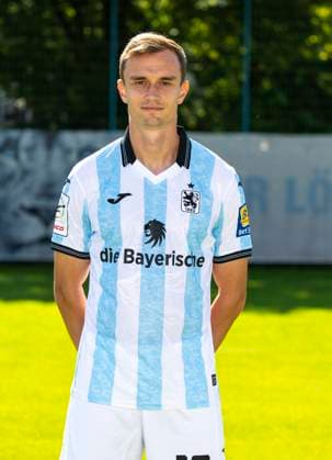 20.07.2025, Fussball 3. Liga 2025 2026, TSV 1860 München, Porträttermin 2025 2026 an der Grünwalderstrasse, München. Kilian Jakob; TSV 1860 München