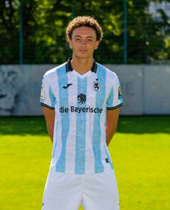 20.07.2025, Fussball 3. Liga 2025 2026, TSV 1860 München, Porträttermin 2025 2026 an der Grünwalderstrasse, München. Samuel Althaus; TSV 1860 München
