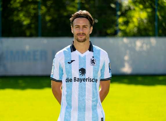 20.07.2025, Fussball 3. Liga 2025 2026, TSV 1860 München, Porträttermin 2025 2026 an der Grünwalderstrasse, München. Sigurd Haugen; TSV 1860 München