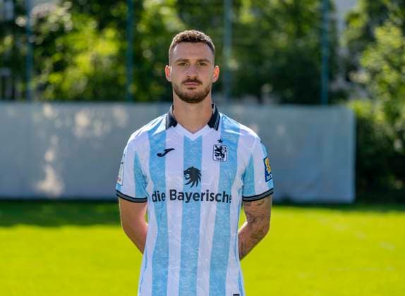 20.07.2025, Fussball 3. Liga 2025 2026, TSV 1860 München, Porträttermin 2025 2026 an der Grünwalderstrasse, München. Maximilian Wolfram; TSV 1860 München