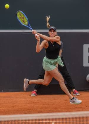 MSC Hamburg Ladies Open Tennis am Rothenbaum Hamburg 20..07.2025, Tennisstadion am Rothenbaum , Hamburg im Bild: MSC Hamburg Ladies Open Tennis am Rothenbaum Hamburg Anna Bondar HUT . Â